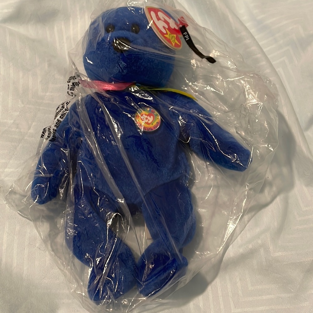 Ty Clubby Bear. New in Package.